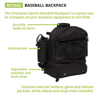 Baseball Backpack - Youth Sports Products