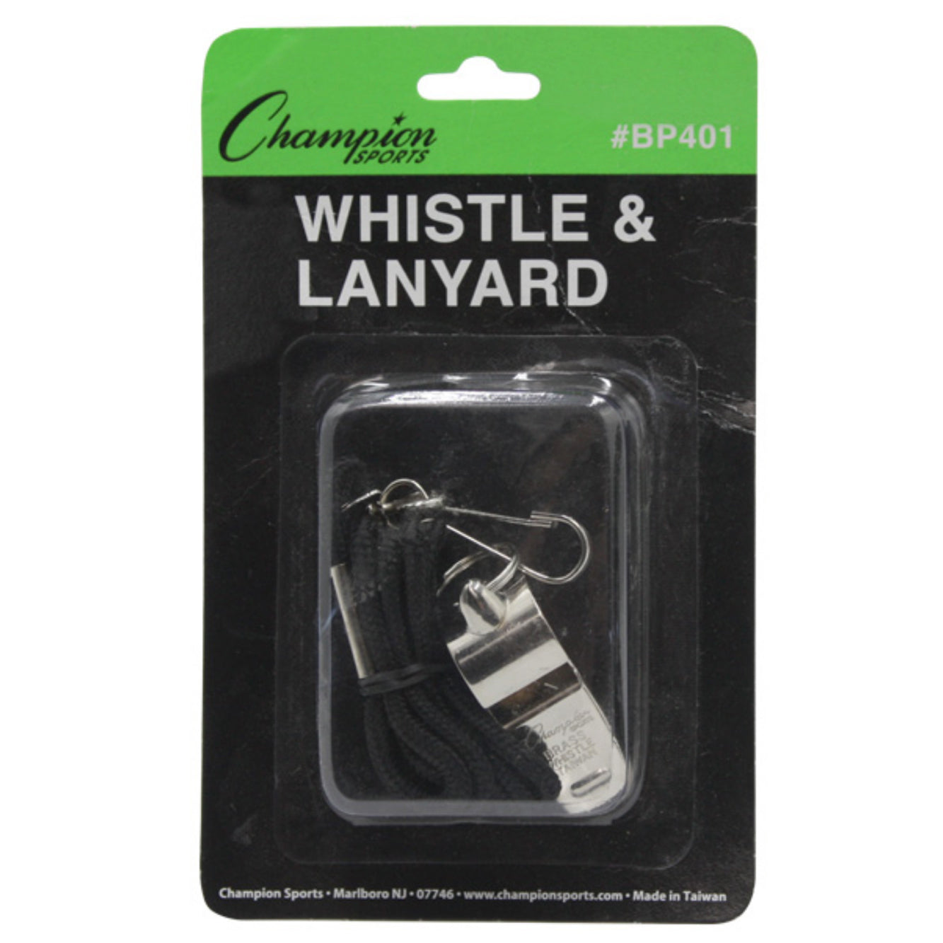 Metal Whistle and Lanyard Combo 12-Pack