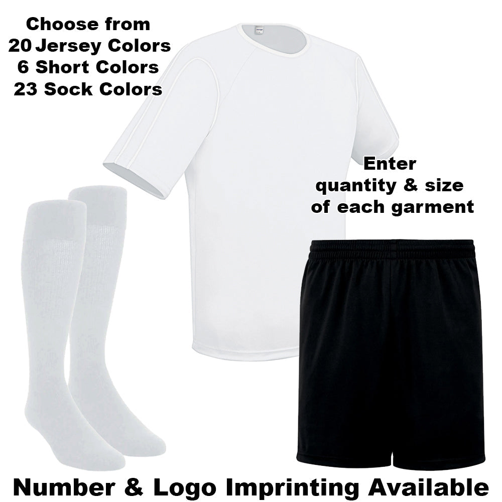 Columbus 3-Piece Uniform Kit - Youth - Youth Sports Products