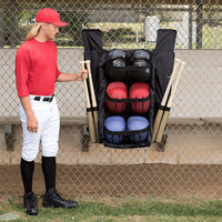 Combo Bat & Helmet Fence Bag - Youth Sports Products