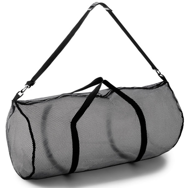 Mesh Duffel Bag with Shoulder Strap - Youth Sports Products