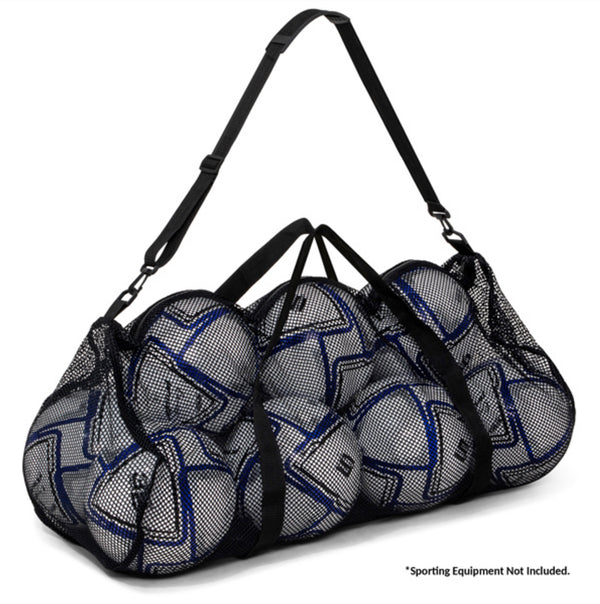 Mesh Duffel Bag with Shoulder Strap - Youth Sports Products