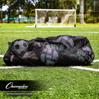 Mesh Duffel Bag with Shoulder Strap - Youth Sports Products