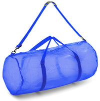 Mesh Duffel Bag with Shoulder Strap - Youth Sports Products