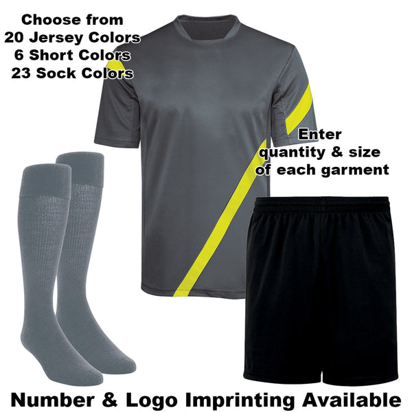 Plymouth 3-Piece Uniform Kit - Adult - Youth Sports Products