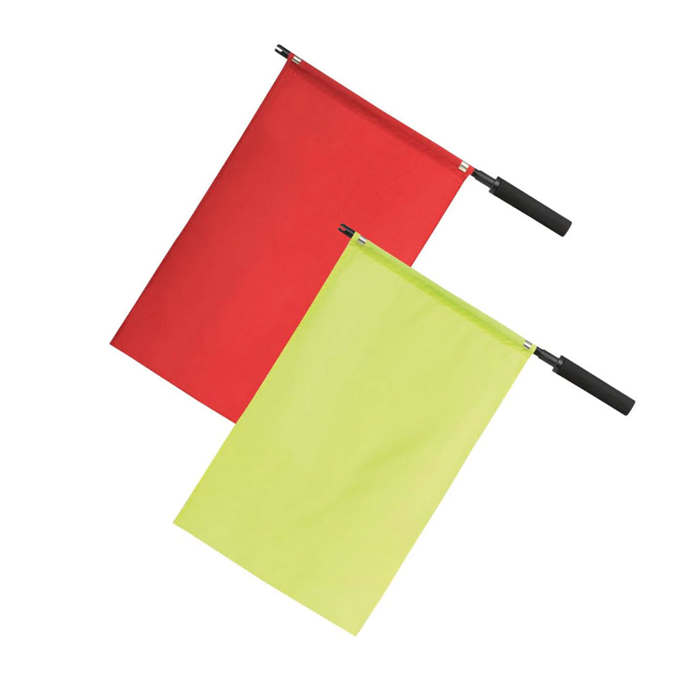 Solid Referee Flag Set - Youth Sports Products