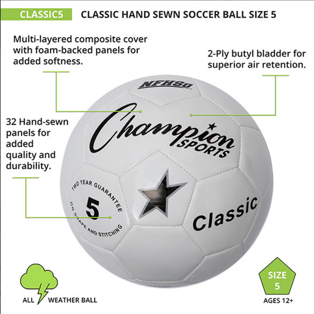 Classic Soccer Ball - Youth Sports Products