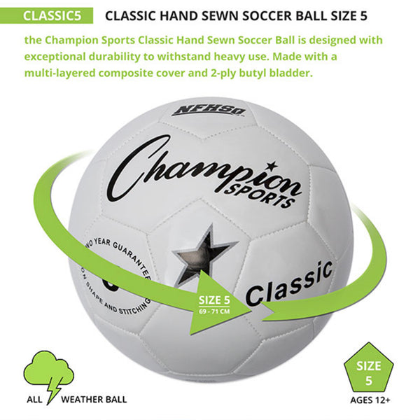 Classic Soccer Ball - Youth Sports Products