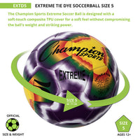 Extreme Tie-Dye Soccer Ball - Youth Sports Products