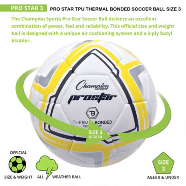 Prostar Soccer Ball - Youth Sports Products