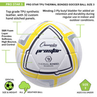 Prostar Soccer Ball - Youth Sports Products