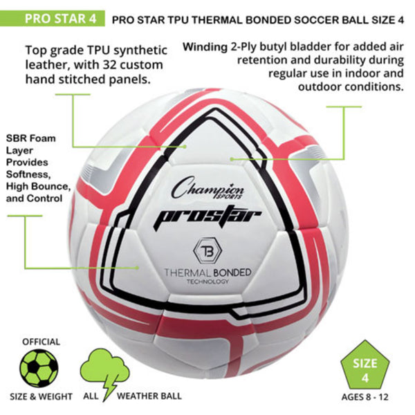 Prostar Soccer Ball - Youth Sports Products