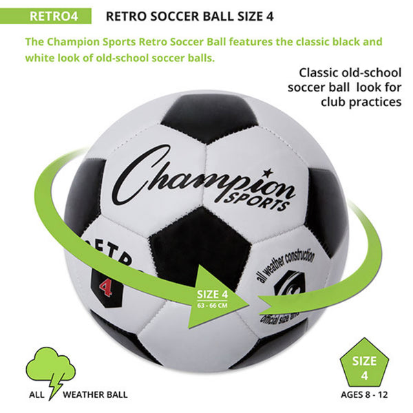 Retro Soccer Ball - Youth Sports Products