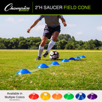 Champion Sports 2" Saucer Field Cone - Youth Sports Products