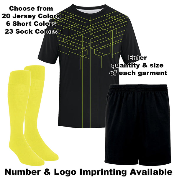 Scottsdale 3-Piece Uniform Kit - Adult - Youth Sports Products