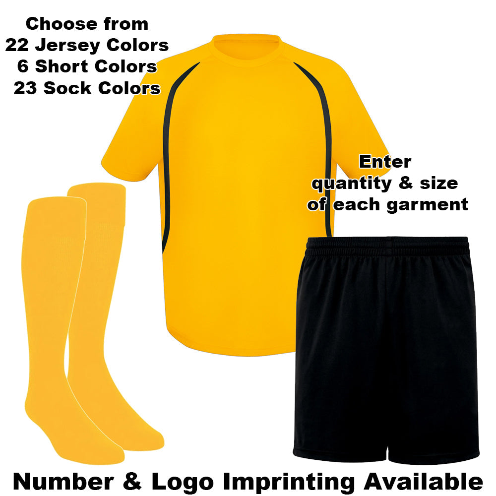 Sedona 3-Piece Uniform Kit - Adult - Youth Sports Products