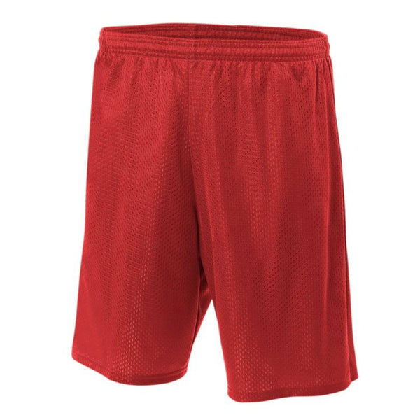 A4 6" Sprint Lined-Tricot Mesh Short - Youth - Youth Sports Products