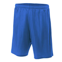 A4 6" Sprint Lined-Tricot Mesh Short - Youth - Youth Sports Products