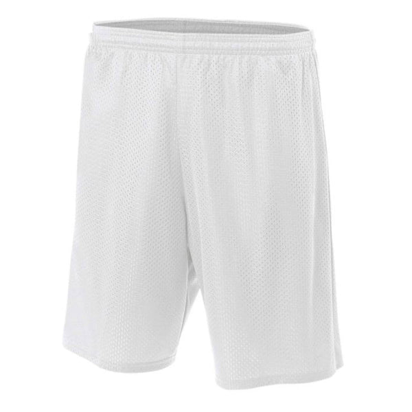 A4 7" Sprint Lined-Tricot Mesh Short - Adult - Youth Sports Products