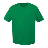 Two-Button Performance Baseball Jersey - Adult - Youth Sports Products