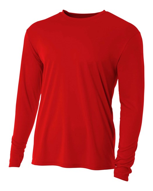 A4 Cooling Performance Crew Adult Jersey (LS) - Youth Sports Products