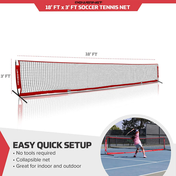 PowerNet Soccer Tennis Net - Youth Sports Products