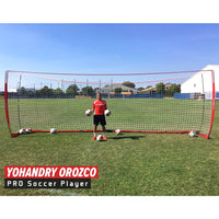 PowerNet 8' x 24' Portable Soccer Goal - Youth Sports Products