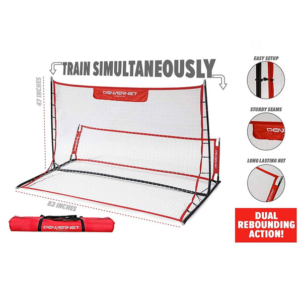 PowerNet Fast Pass Multi-Side Soccer Rebounder - Youth Sports Products